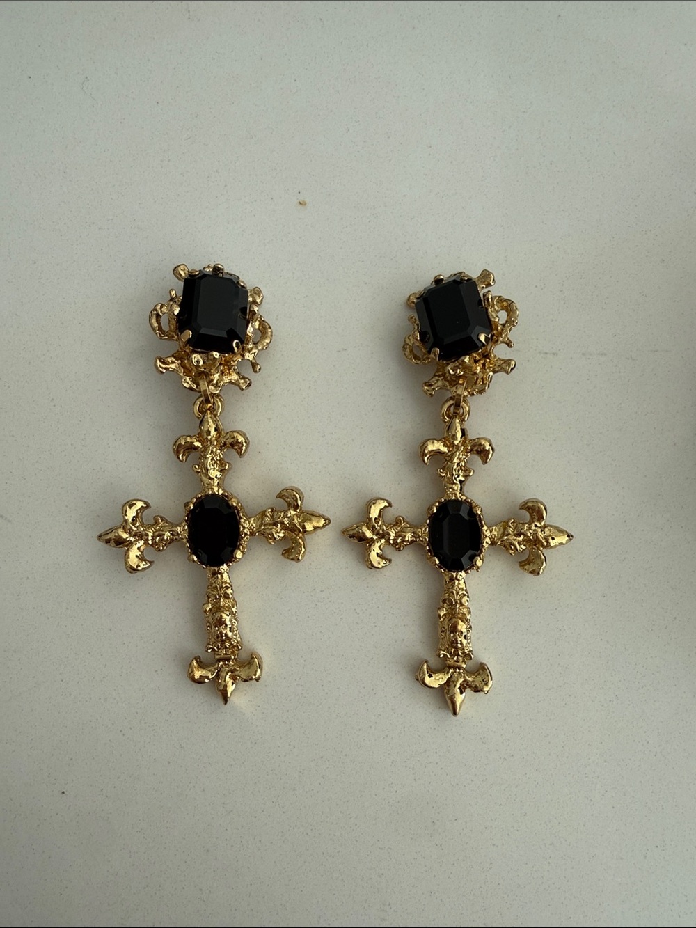 Gavilane Paris Couture Clip on Earrings